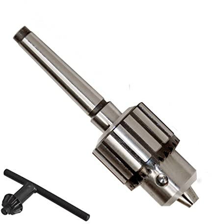 PSI Woodworking Products TM31 1/2-Inch Drill Chuck with #1 Morse Taper Arbor (1/2 1MT) | Lathe Woodturning Accessory