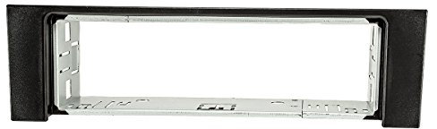 tomzz Audio 2403-053 Radioblende Metallschacht kompatibel mit Audi A4 B6 8E 8H schwarz