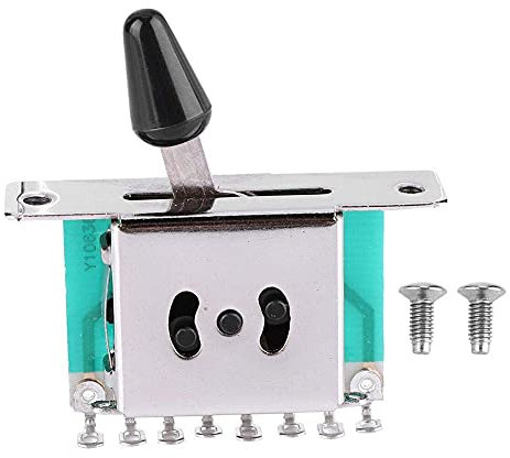 Drfeify E-Gitarren-5-Wege-Kippschalter, Pickup-Hilfefunktion Pickup-Wahlschalter Playing Accessories für E-Gitarre Musical Instrument Accessories