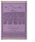 Coucke Jacquard-Handtuch aus französischer Baumwolle, Lavendelfelder, 50,8 x 76,2 cm, Lavendel, 100% Baumwolle