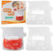 ECOOPTS 20 Soup & Sauce Freezer Bags | Unique Style Curry Soup Bag | Easy to Use | 500-1000ml Capacity