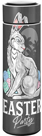 KAAVIYO Osterhase Eierhase Wasserflasche Edelstahl Trinkflasche Thermoflasche Thermoskanne Auslaufsichere Flasche