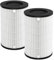 3-in-1 True HEPA Filter Replacement for HoMedics AP-T40 5-in-1 Tower Air Purifier Models # AP-T40FL, AP-T40WT, AP-T45-BK and AP-T45-WT, 1461901 (Costco Model), 2-2-2 Pack