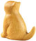 HOMSFOU Holz Katze Figurine Miniatur Sitzende Katze Statue Holz Ornament Für Schreibtisch Dekoration Exquisite Handwerkskunst Für Zuhause Und Büro