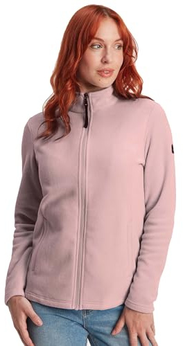 TOG24 Revive Damen Fleecejacke Dünn Leicht Outdoor Fleecejacken Mit Full-Zip Warm Winterjacke Antistatische Sweatjacke Für Wandern Sport Laufen