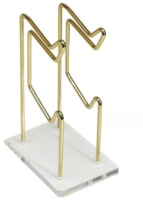 ARFUKA Controller Halter Universeller Controller Ständer 2 Ebenen Controller Halterung aus Metall für Controller und Kopfhörer Gold