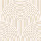 Fliesenaufkleber für Küche und Badezimmer - Parallele Linien Boho (10 x 10 cm, Beige)