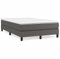 AUVYI Boxspringbett Polsterbett, Bett, Betten, Bettgestell, Schlafzimmer 120x200 cm Grau Bettrahmen Betten Kunstleder