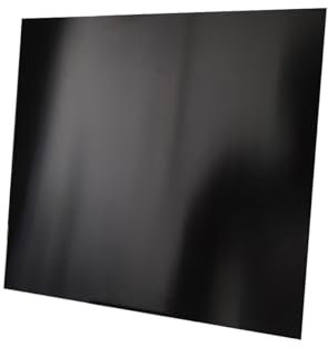 paneles de pared Placa plana de aluminio 5052 Placa de aleación de aluminio anodizado negro 100 mm x 100 mm 200 mm x 200 mm 200 mm x 300 mm 300 mm x 300 mm chapa estriada ( Color : Negro , Size : 100x