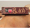 Urhome Holzbox Du und ich Gravur mit Duplo Schokoriegel - Herzen Geschenkbox mit Spruch inkl. Schokolade Riegel - Danke Geschenk graviert für Freund Partner Freundin Partnerin Dunkel Braun