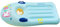 Dickly Aufblasbares Surfbrett Surf Kickboard mit Griffen Schwimmbecken Float Aufblasbares Wasser Float Surfbrett für Strandparty, BLAU