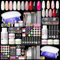COSCELIA Kit Ongle Acrylique Complet,27 Couleurs Poudre Acrylique pour Ongles 6PCS Vernis Semi Permanent Vernis Poudre Decoration Nail Art Design Chablon Ongle Kit Cadeau pour Débutants