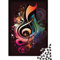 1000-teiliges Musiknoten-Puzzle für Kinder, Puzzle, Lernspiel, Herausforderungsspielzeug, 1000 Stück (75 x 50 cm)