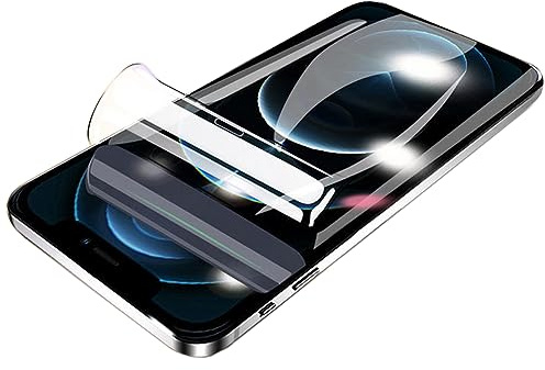 Silsewip Hydrogel Displayschutzfolien für iPhone 13 Pro Max | Hohe Touch-Empfindlichkeit,2er Pack Flexible TPU-Weichfolie (Ungehärtetes Glas)