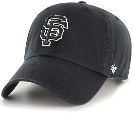 47 MLB Unisex-Adult Alternate Color Clean Up Adjustable Hat Cap - One Size, San Francisco Giants, One size