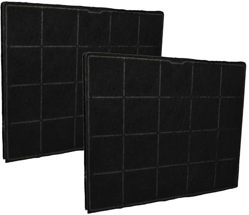 vhbw 2x Filtres à charbon actif compatible avec De Dietrich DHG787X1 hotte aspirante