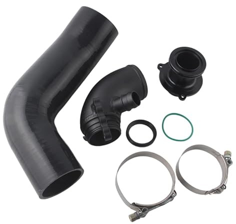 Filtro aria sportivo Misura per Golf 7 Audi A3 EA888 Gen3 Auto Turbo Ingresso Uscita Aggiornamento Tubi di aspirazione Silenziatore Aspirazione aria auto(I)