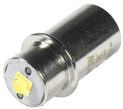 HQRP Ampoule LED 3w à haute puissance compatible avec Maglite 2-3 D 2-3 C cellules Lampes de poche; remplacement de la lampe au xénon/halogène; LMSA201 Mag-num Star Xenon