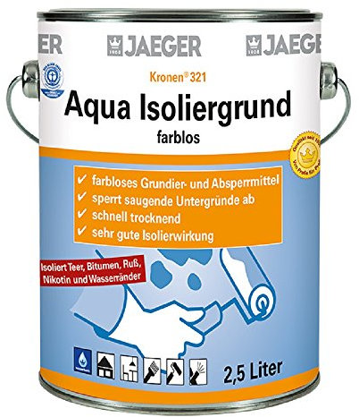 Jaeger Kronen Aqua Isoliergrund farblos, 2,5 Liter