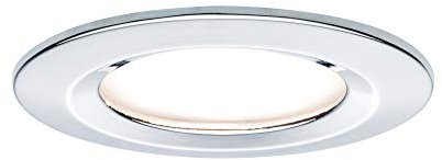 Paulmann Premium EBL Set Coin Slim dimmbar rund starr LED 1x6,8W 2700K 230V 51mm Chrom/Alu