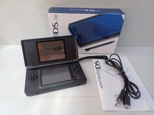 NINTENDO DS Lite Konsole, Blau und Schwarz