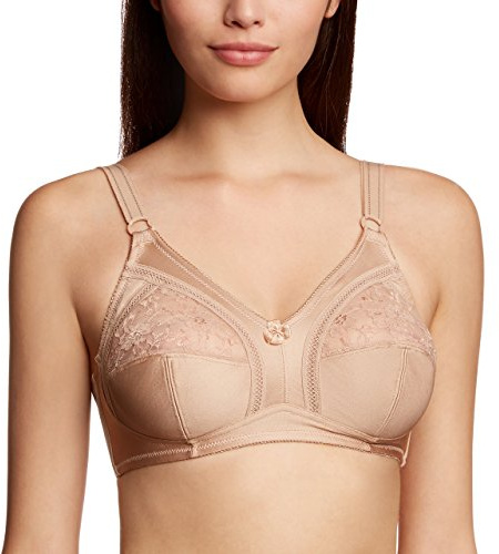 Sassa Women's Soft-BH Funktion Plain Soft Cup Everyday Bra, Ivory (Haut 00428), 42C (Manufacturer Size: 95C)
