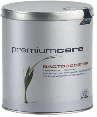 FIAP premiumcare BACTOBOOSTER 2.500 g - Filterstarter - Bakterienstarter - Wasseraufbreiter - Mikroorganismen für Garten- und Schwimmteiche - Verschiedene Größen