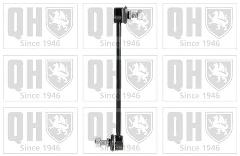 Quinton Hazell Stabiliser Link - QLS3763S - Single Bar Fits Front Axle Left or Right - Original Equipment OEM Quality Direct Fit Replacement - Length: 267mm - Finish: Powder-Coated