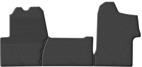 Gledring Satz Gummimatten kompatibel mit Opel Movano 2015-2022 & Renault Master 2015-2024 (G Profil 3-teilig)