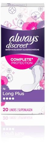 Always Discreet Einlagen, 4 Tropfen, Saugfähigkeit, je 20 Stück