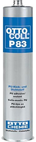 OTTOCOLL P 83 Hochelastischer PU-Klebstoff 580 ml Alu-Folienbeutel C02 grau