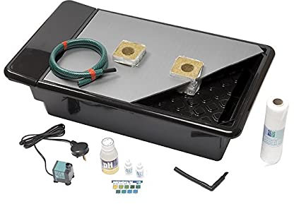 Nutriculture Basic or Complete Kit NFT Gro-Tank Complete Hydroponic Grow System (Kit: Complete; No. of Plants: 1-3 (205))
