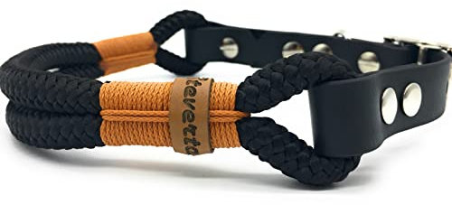 Stevertau PURE verstellbares Halsband mit Biothane Adapter