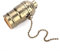 Vintage Edison Lampensockel Massives Messing Deckenleuchte E27 Aluminium Lampenfassung Mit Zugkette Schreibtisch Tischlampe Halter Schraubsockel Schlichtes Design Vintage Style(Dunkelbronze)