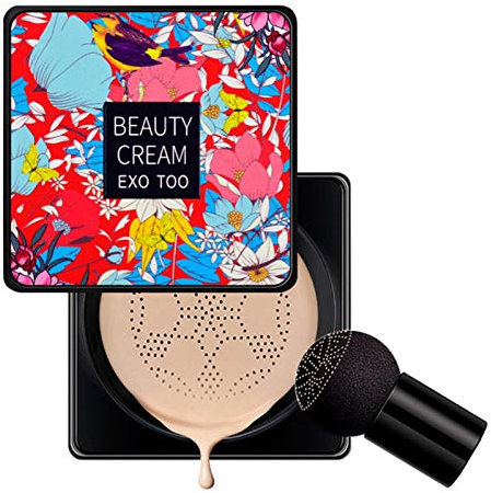 BB CC Creme, Pilzkopf Luftkissen Foundation Concealer Make-Up, Flüssige Grundierung, Feuchtigkeitsspendende Für Alle Haut