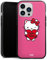 DeinDesign Silikon Hülle kompatibel mit Apple iPhone 13 Pro Case schwarz Handyhülle Hello Kitty Fanartikel Herz