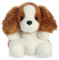 Aurora World Aurora, 33533, Palm Pals Lady Cocker Spaniel, 13cm, Plüsch, Braun & Weiß, Braun/Weiß