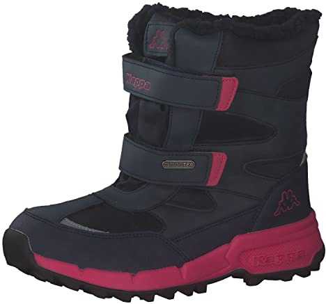 Kappa Unisex Kinder Stiefel Winterschuh gefüttert Stylecode 260903K Schwarz
