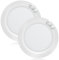 Awanber Luz de Techo LED a Pilas con Sensor de Movimiento, [2 Piezas] 210LM Plafon LED Lampara Sensor Auto En/Apagado 6000K Luces Armario a Pilas Para Baño, Despensa, Cocina, Pasillo - Blanco Frío