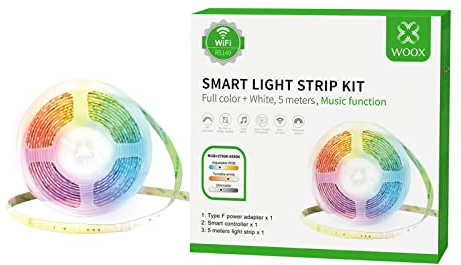 Kit Intelligenter LED-Streifen + Musikfunktionen - R5149 - WOOX