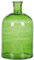 Vase Décoratif en Forme de Bouteille Verte en Verre Ronde 31 x 18 cm Léger Pulao