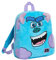 Disney Sulley Rucksack für Kinder, Schultasche, Monsters Inc Sullivan Plüsch-Rucksack, 3D-Reisetasche, Kissen, blau, Einheitsgröße, Rucksack