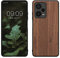 kwmobile Hülle kompatibel mit Xiaomi Redmi Note 12 Pro+ 5G / Note 12 Pro Plus 5G Hülle - Holz Case - stoßfestes Handy Cover - TPU Handyhülle in Dunkelbraun