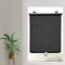 Einziehbar Auto Sonnenrollo Flexibler Sonnenschutz Auto, Seitenscheibe PVC Faltbarer Sonnenschutzrollo Heckscheibe Rollo Lichtdurchlässig (58x125cm (22.8x49.2in))