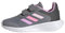 adidas Unisex Kinder Tensaur Run Shoes, Grey Three/Bliss Lilac/Bliss Pink, 28 EU
