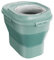 VEVOR Collapsible Dog Food Storage Container, 50 lbs Capacity Large Dispenser Bin with Attachable Casters, Airtight Lid Kitchen Rice Cereal Flour Bin, Pet food Containers For Cat, Bird, Other Pet Food