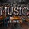GIVLWF Papier Peint Intissé de Rétro Nostalgie Metal Gear Musique, Fond D'engrenage éolien Industriel Panoramique Déco Mural - pour Salon Chambre D'enfant Décoration Murale 250 x 175 cm
