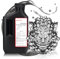 RepRapper Silber Glanz Metallic 3D Drucker Resin, 405nm Schnelle UV-Aushärtung Standard Resin, 3D Druck Resin mit magischem Metalleffekt für LCD DLP 3D Drucker, Metallische Silber 1KG