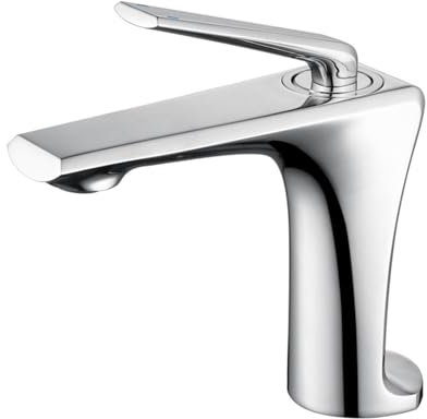 SWHC Wasserhahn Bad Warm und Kalt Einstellbar Waschtischarmatur Wabenblasenwasser Armatur Waschbecken Messing Waschbecken Armaturen Joystick-Steuerung