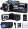 Ultimaxx 4K Camera Camcorder 42MP Video Recorder Camera Support Vlogging YouTube TikTok Digital Camcorder with 3 LCD Screen,18X Digital Zoom for Adults Kids Teens Beginners
